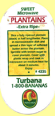Turbana Sweet Microwave Plantains Extra Ripe.jpg (32591 Byte)